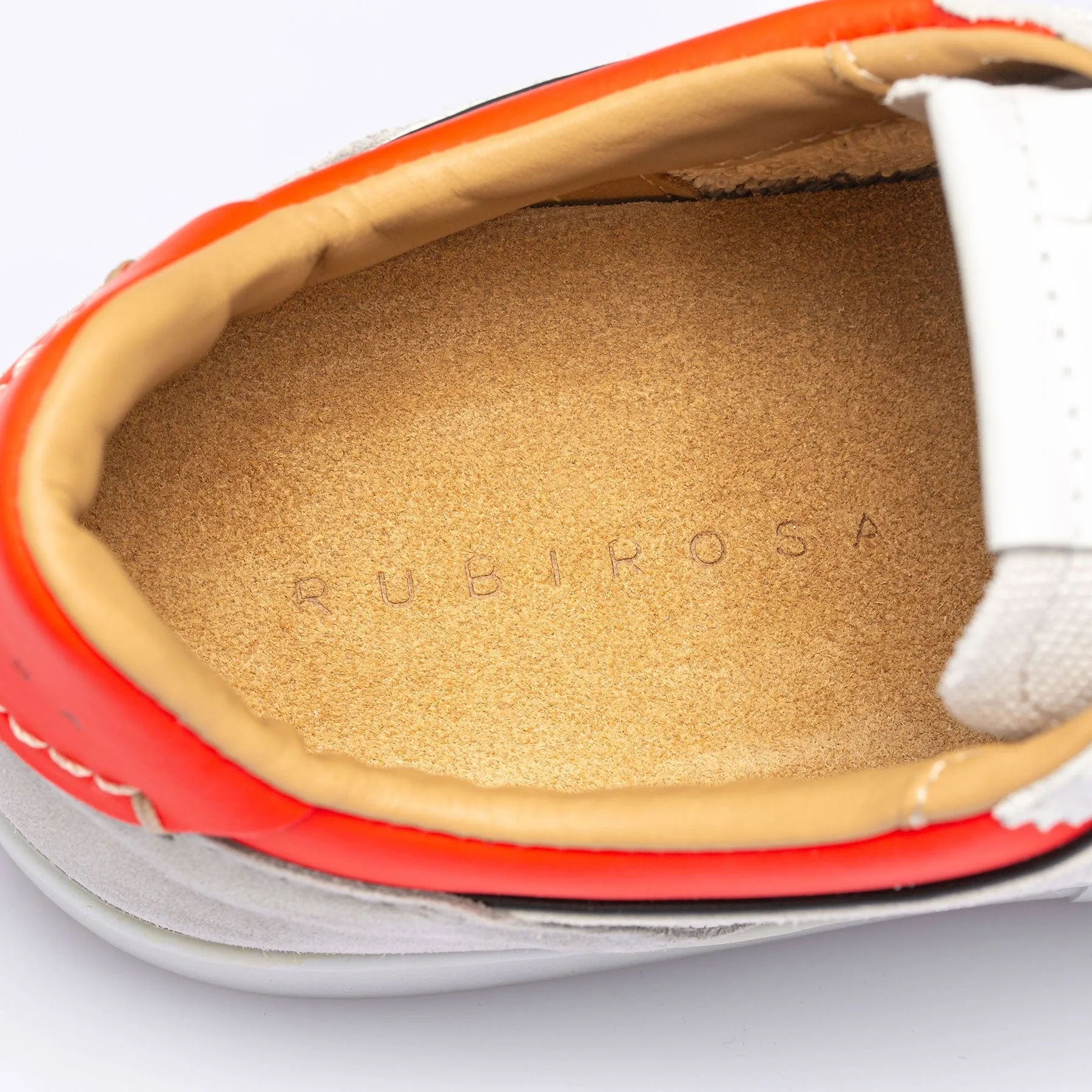 Dash Shoe In White/ Red