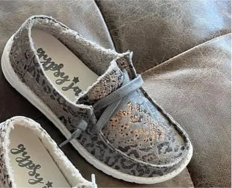 *Deals & Steals* - Jazzy Leopard Slip On Shoes-2 Colors Available