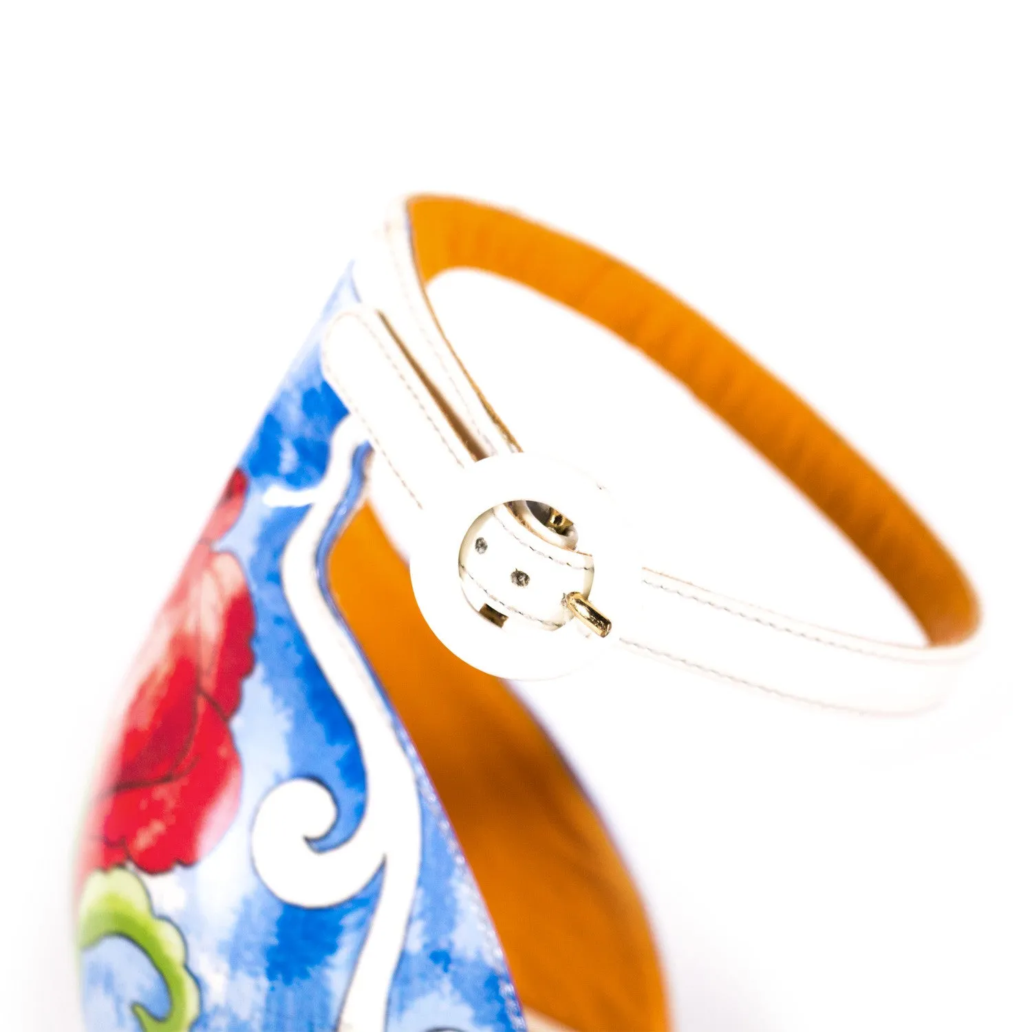 Dolce&Gabbana Keira Majolica Print Sandals