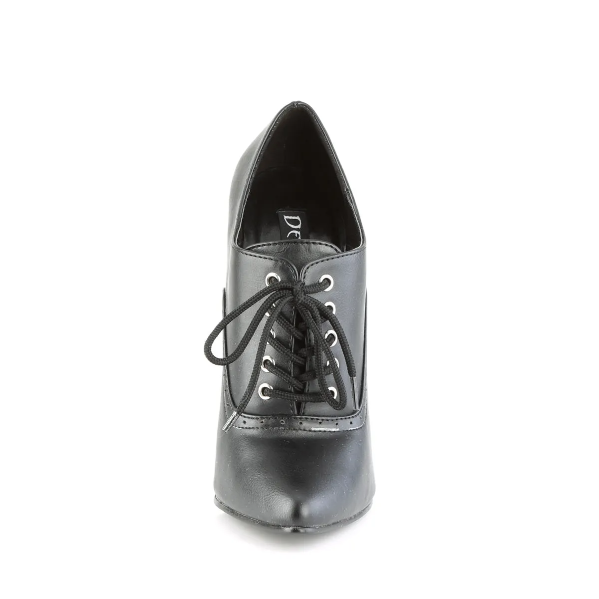DOMINA-460  Black Faux Leather