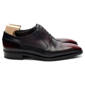 'Domingo' Burgundy Patina Leather Balmoral Oxford UK 8.5