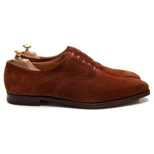 'Dover' Snuff Brown Suede Oxford Brogue UK 11 E