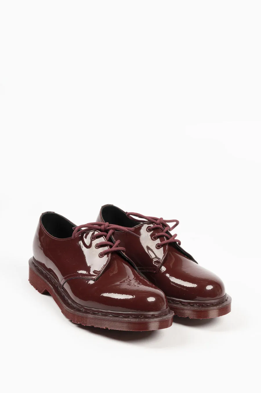 DR MARTENS 1461 MONO OXBLOOD PATENT