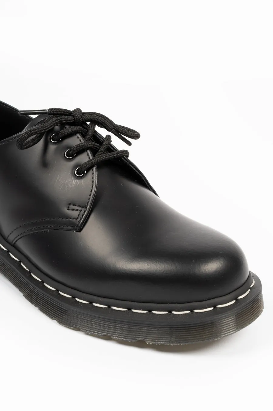 DR MARTENS 1461 WHITE STITCH OXFORD BLACK