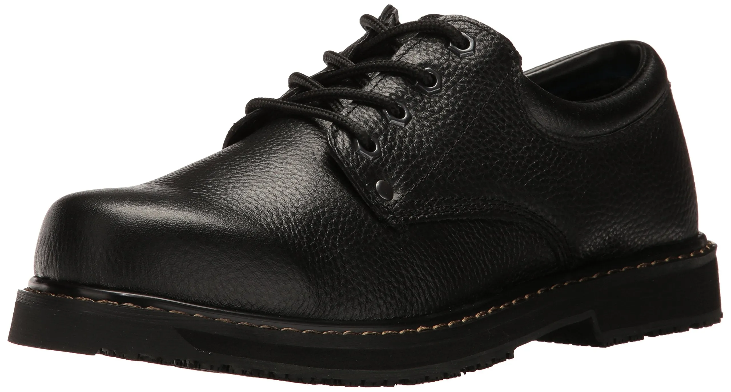 Dr. Scholl's Shoes Men's Harrington II Work Shoe, Black, 12 US