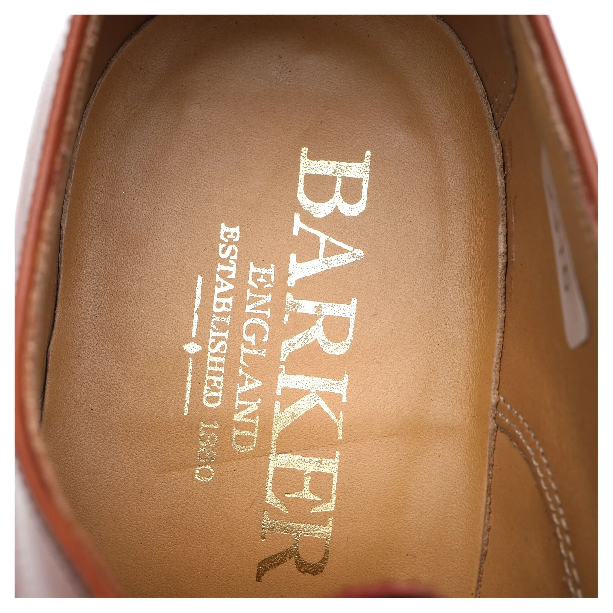 'Duxford' Tan Brown Leather Oxford UK 7 G