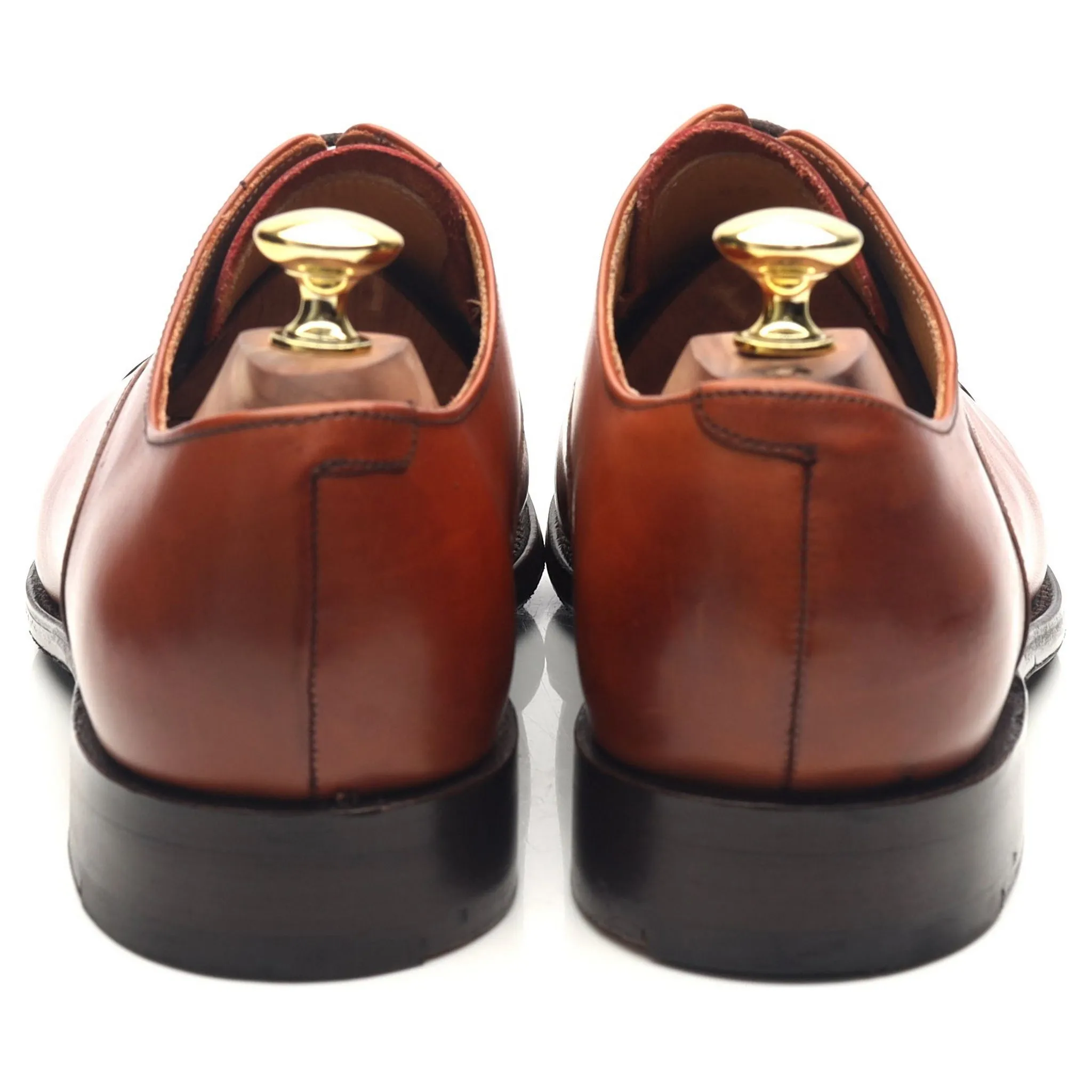 'Duxford' Tan Brown Leather Oxford UK 7 G