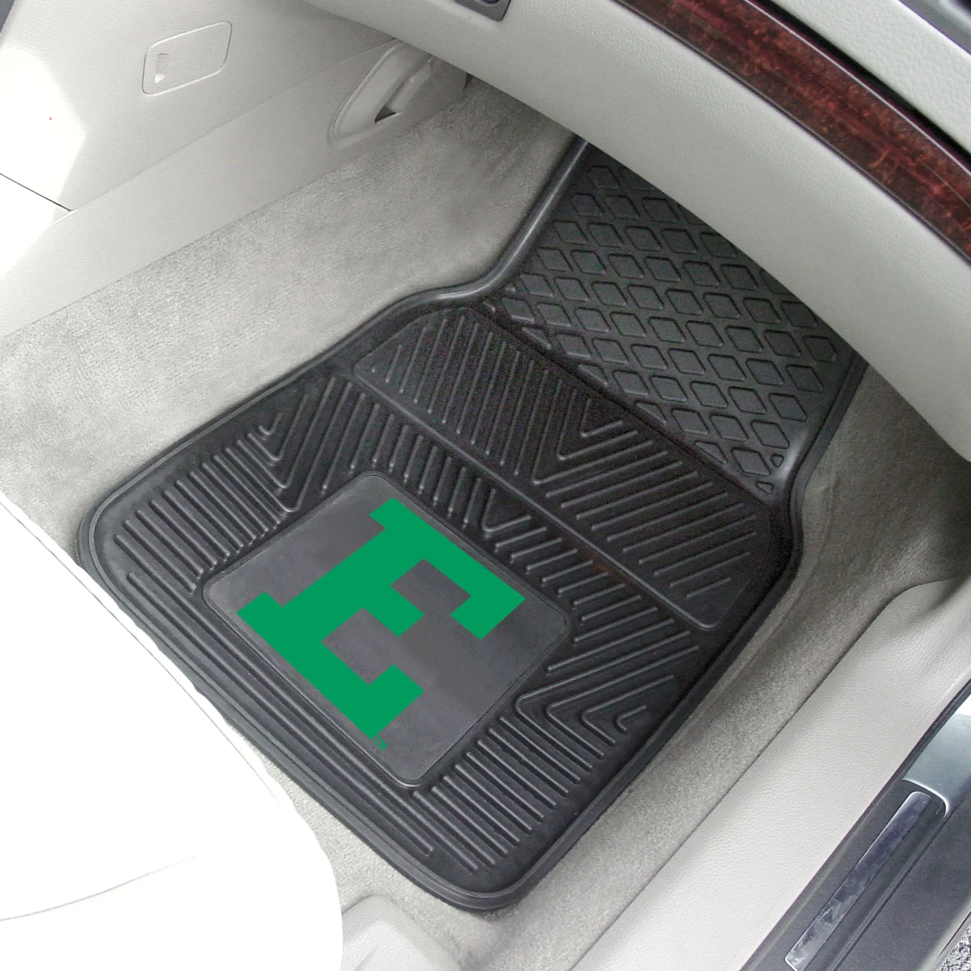 Eastern Michigan University 2-pc Vinyl Car Mat Set