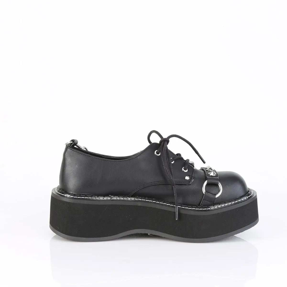 EMILY-32  Black Vegan Leather