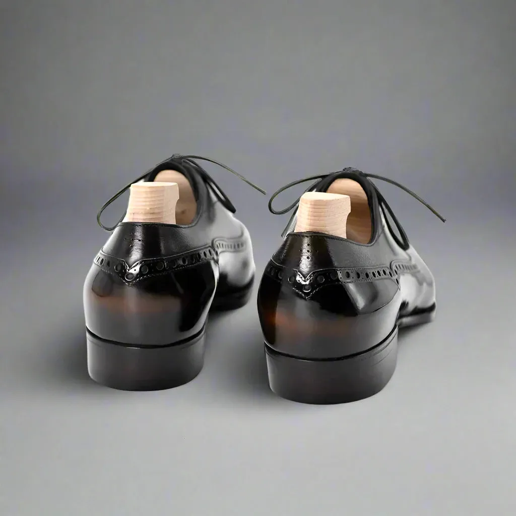 Ethereal Patina Two Tone Italian Leather Oxford Shoes - Formal Shoes
