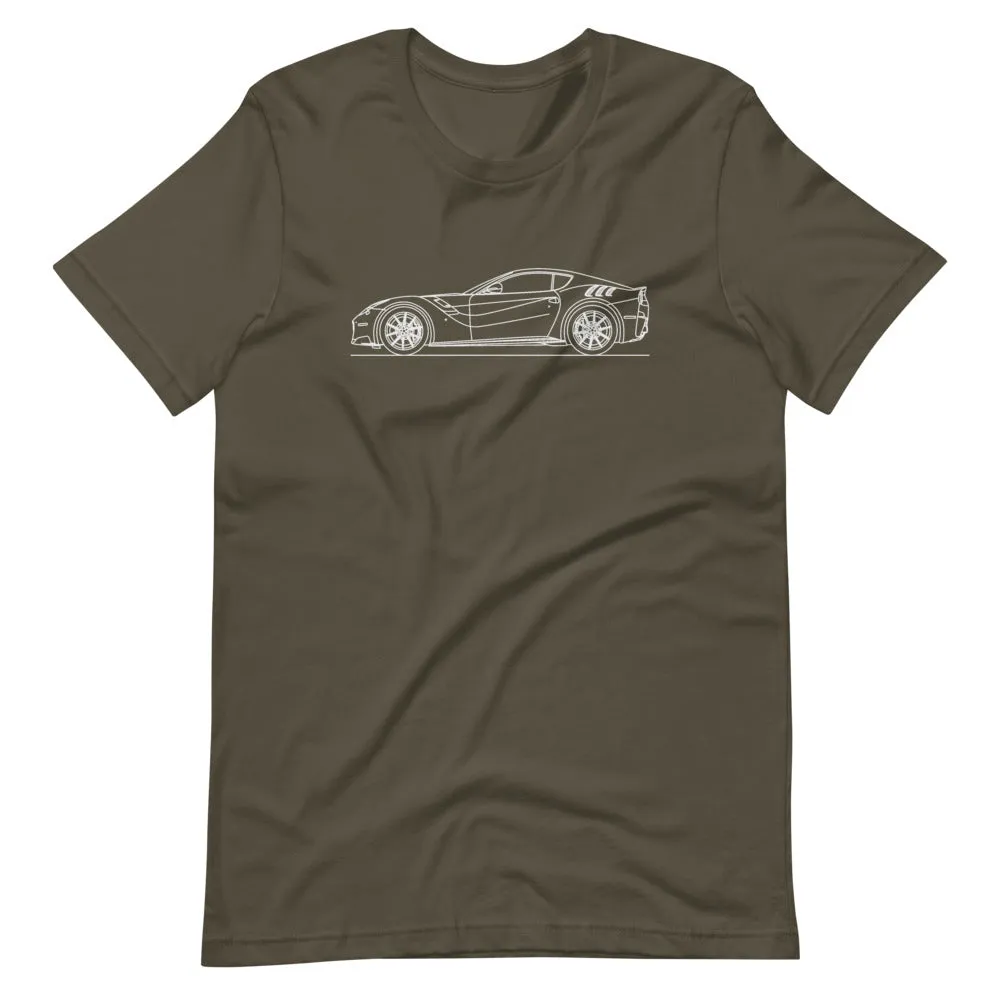 Ferrari F12 TDF Outline T-shirt