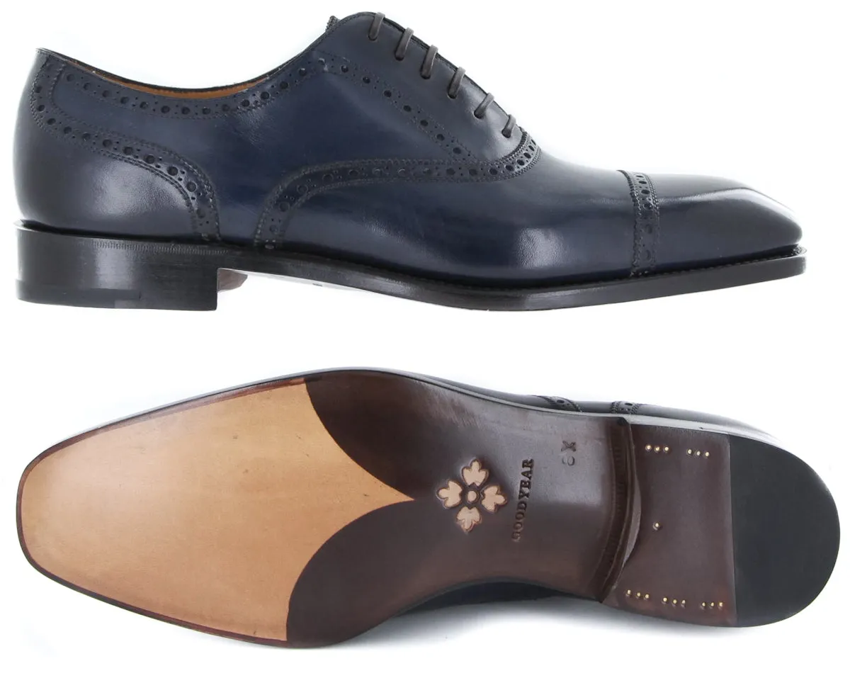 Fiori Di Lusso Blue Shoes