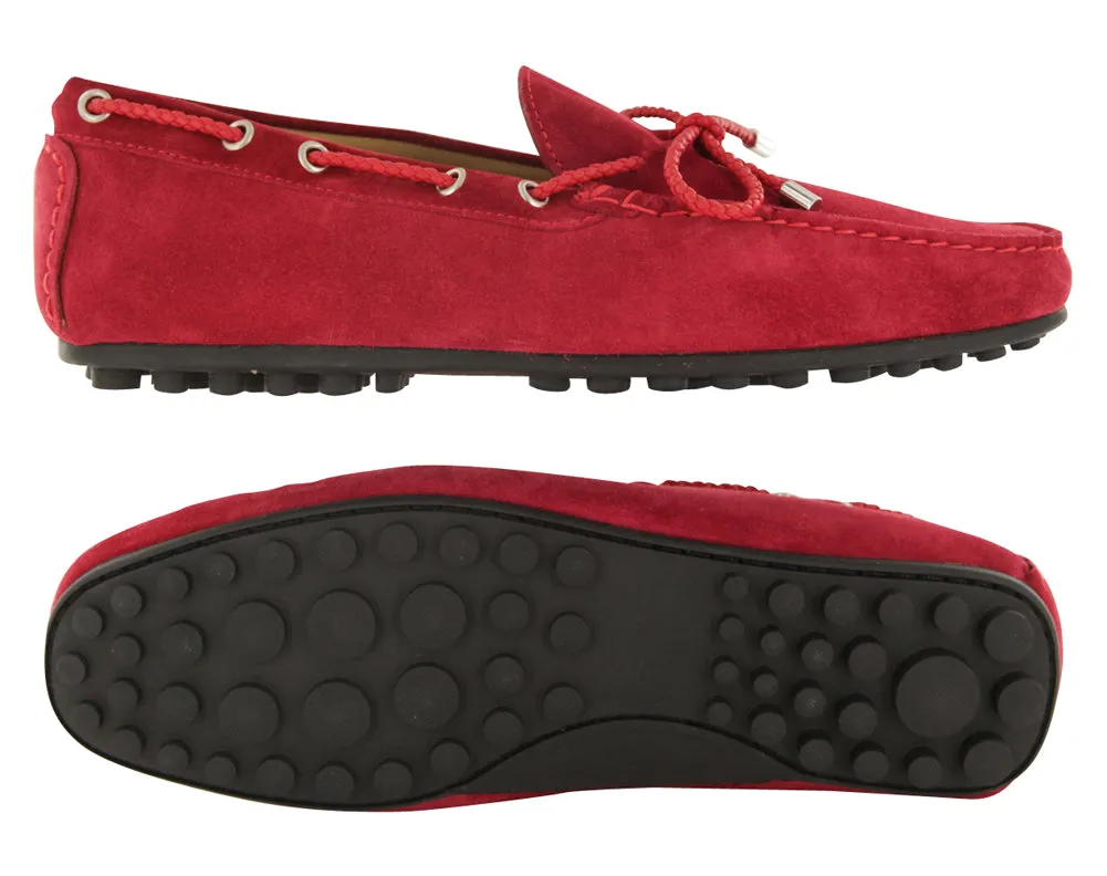 Fiori Di Lusso Red Driving Shoes