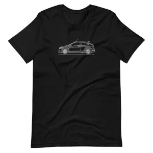 Ford Focus RS 2nd Gen silhouette T-shirt