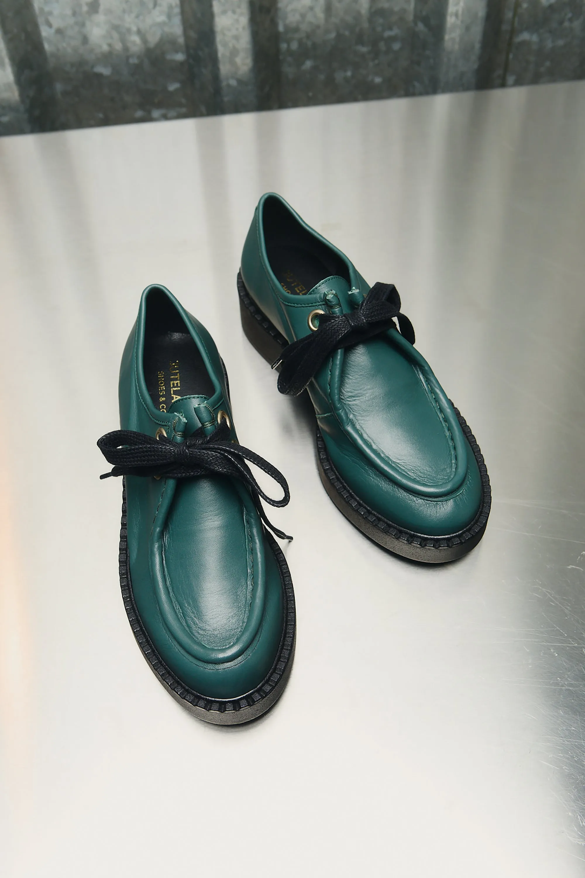 Forest Green Cord Shoes