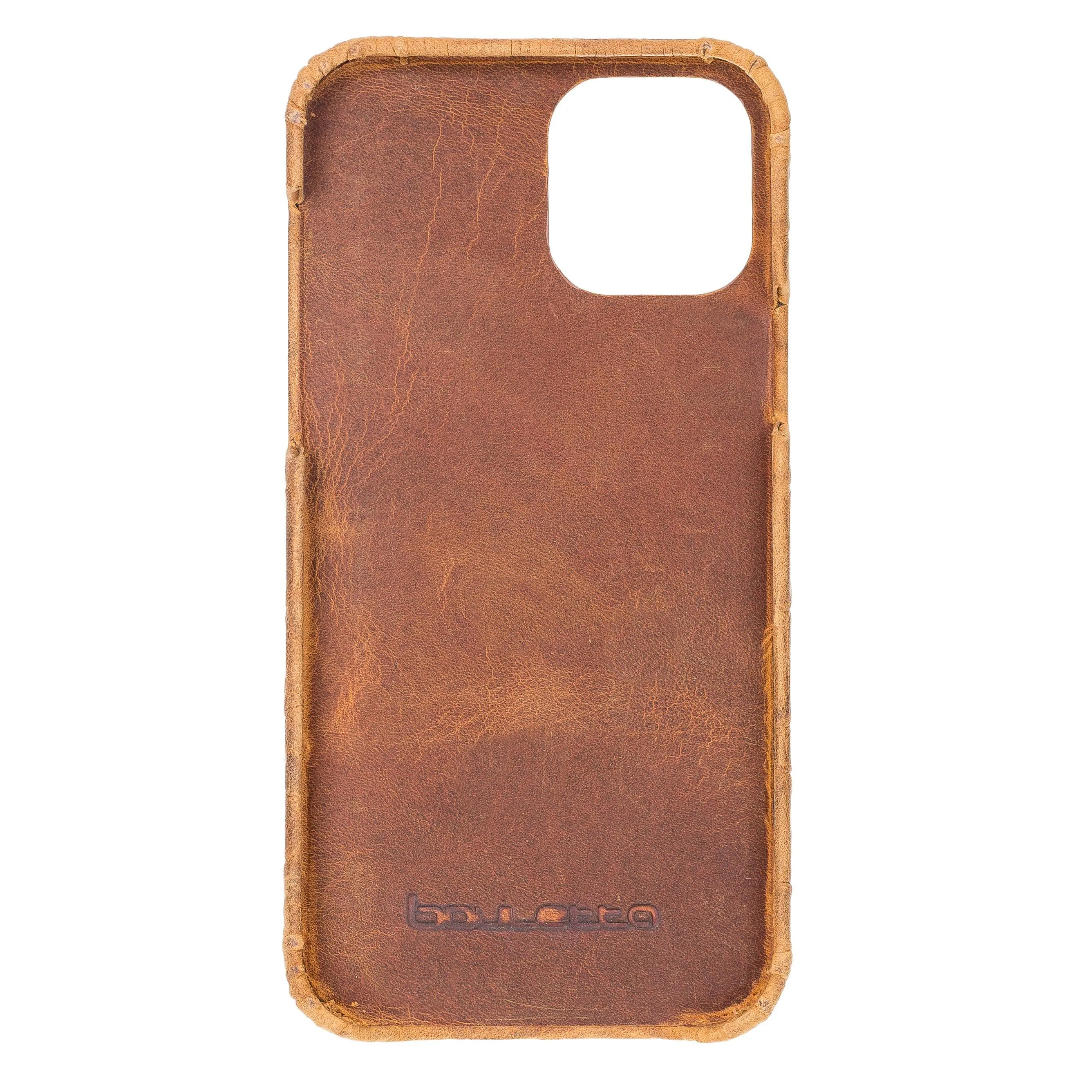 Fully Leather Back Cover for Apple iPhone 12 Series