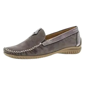 Gabor 66.090.31 Women Moccasin - Fumo Grey