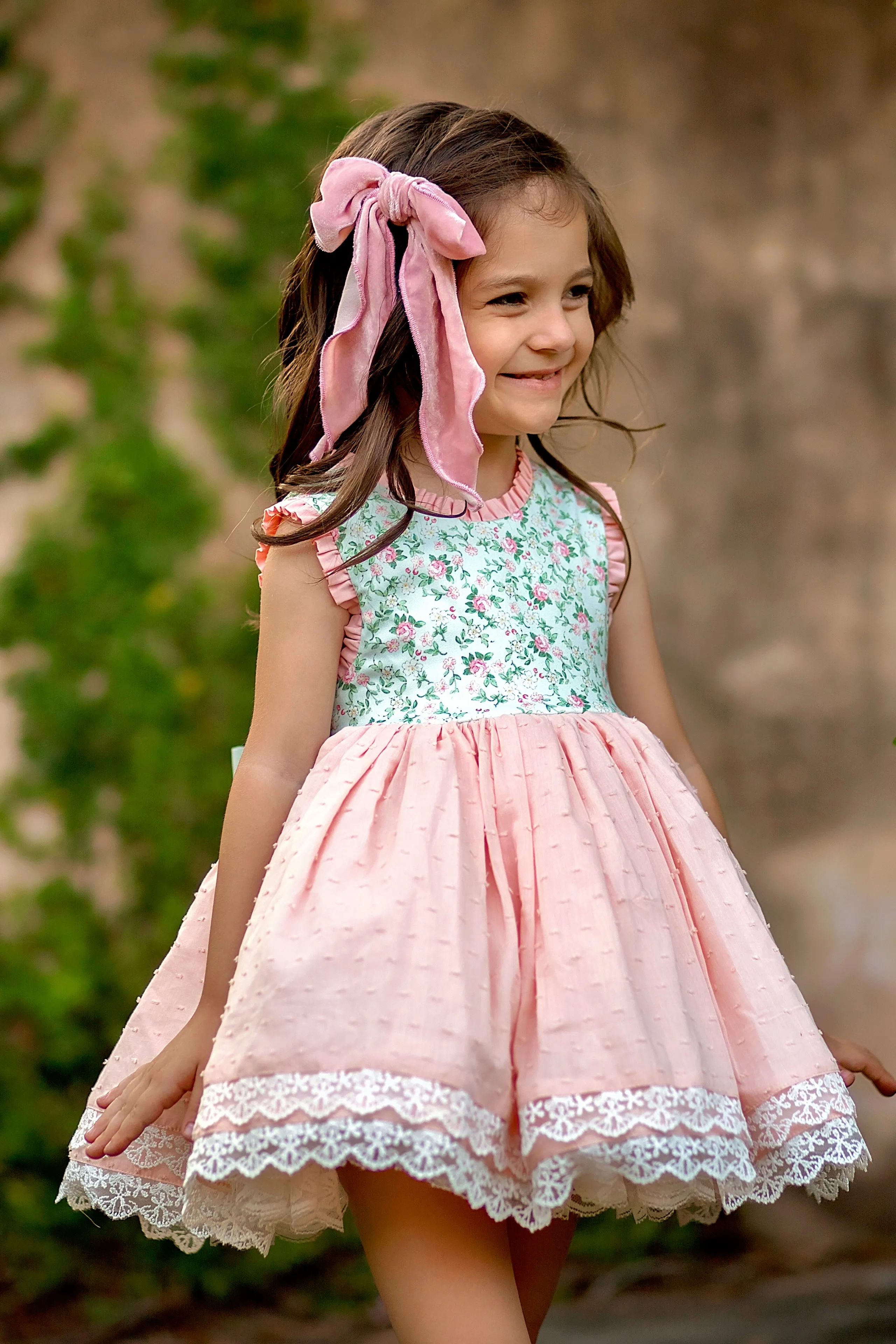 Georgia Peach Dress RTS