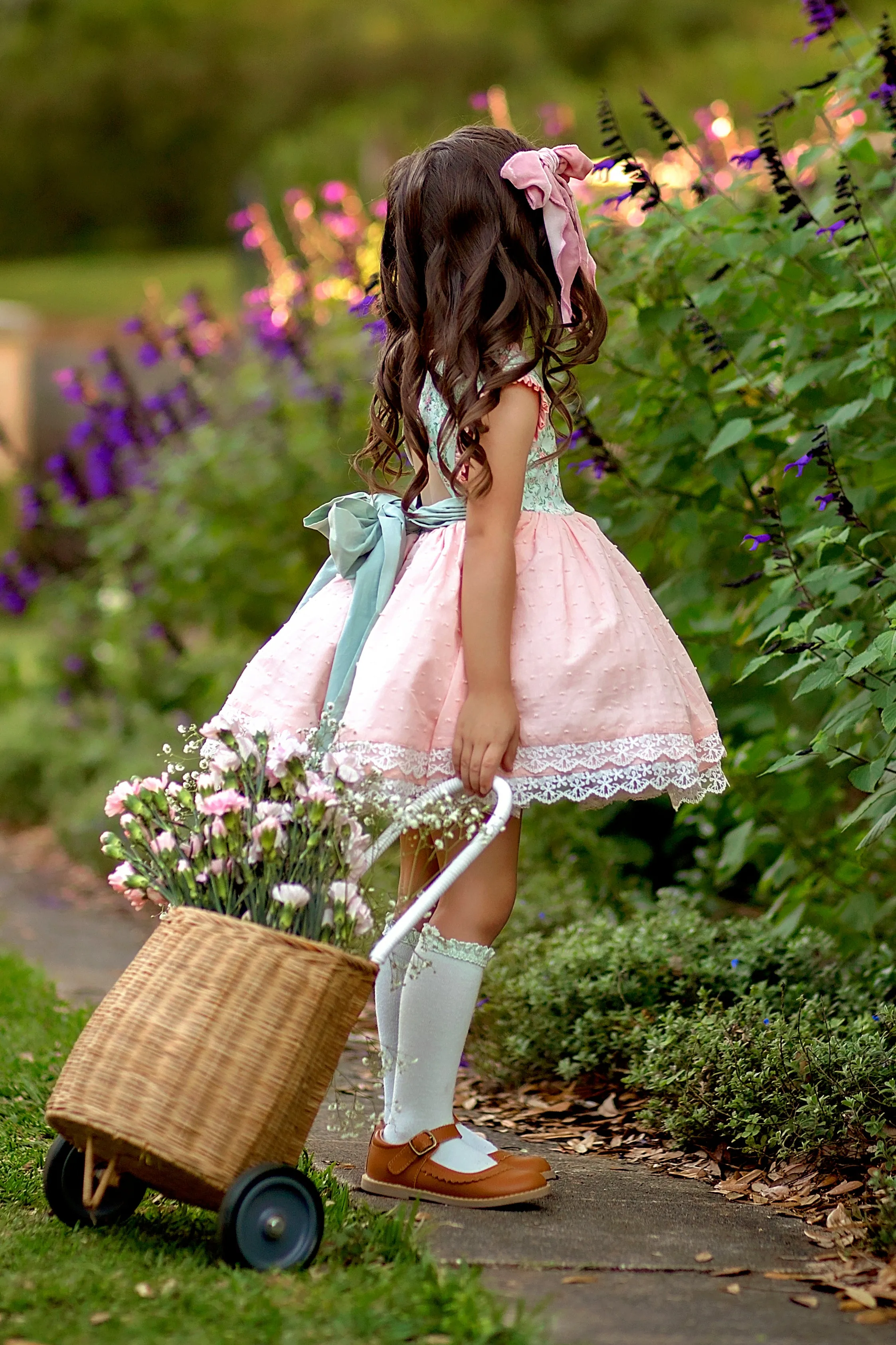 Georgia Peach Dress RTS