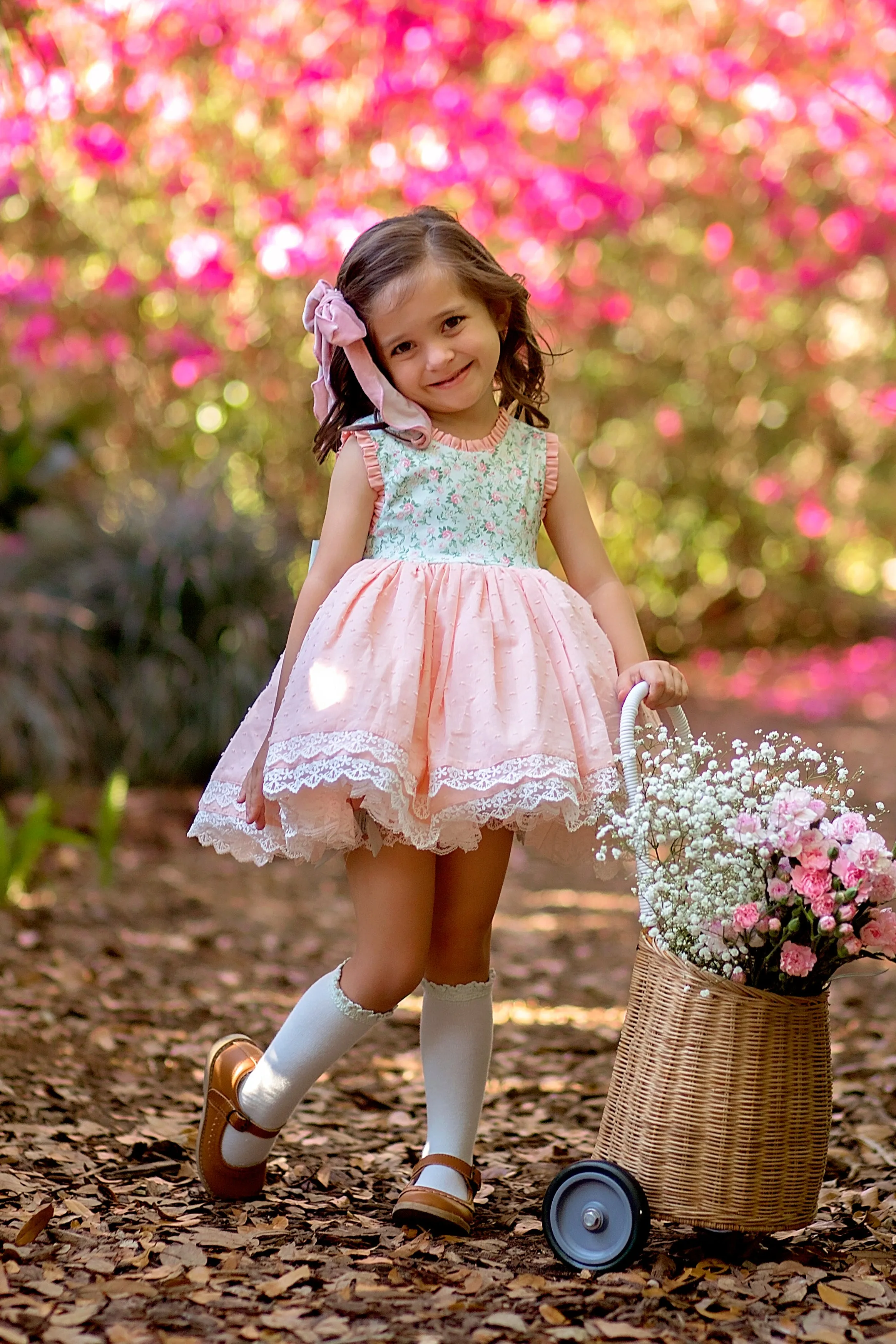 Georgia Peach Dress RTS