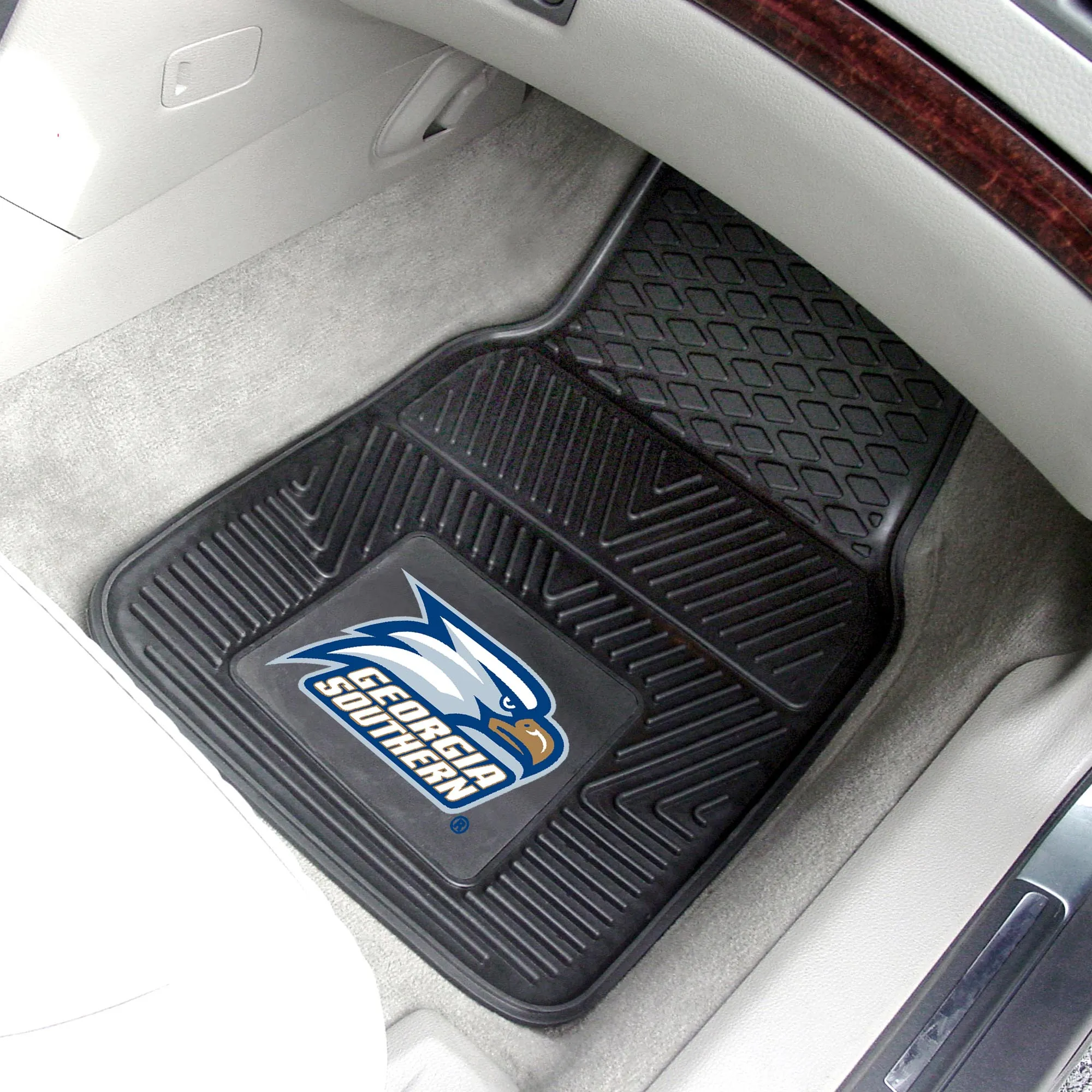 Georgia Southern University 2-pc Vinyl Car Mat Set