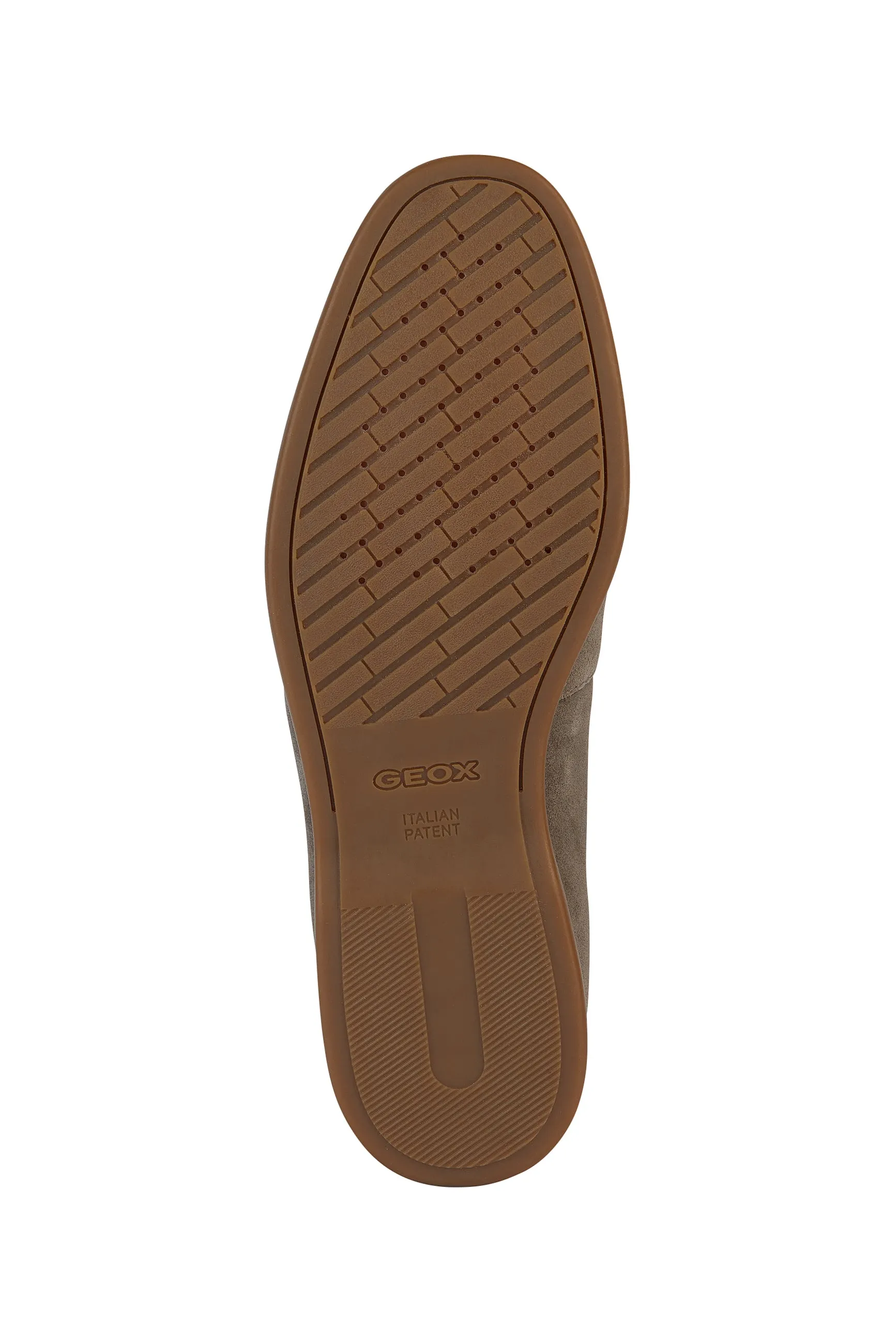 Geox Venzone Suede Moccasins - Taupe
