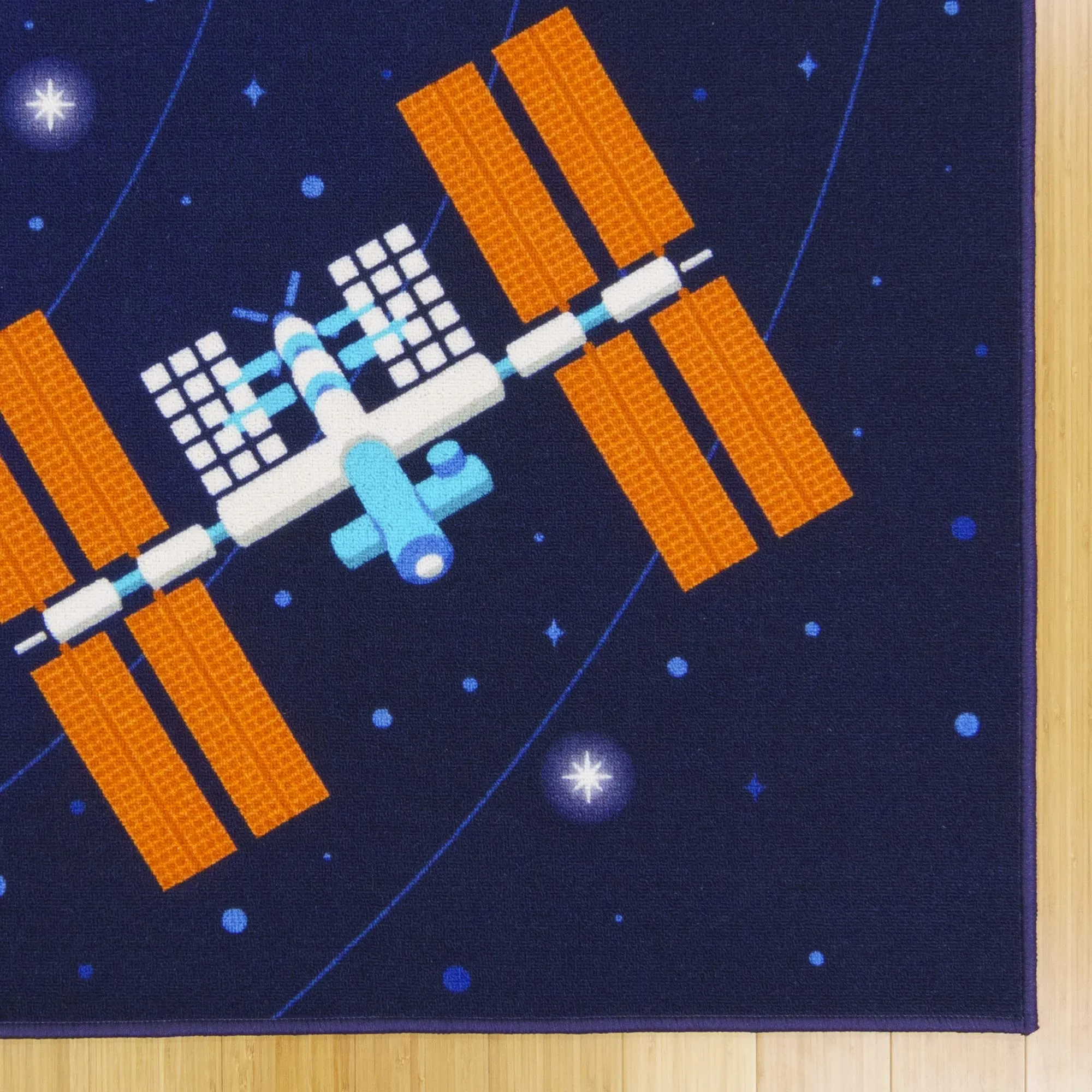 Gertmenian Teach Me Solar System Kids’ Area Rug for Education and