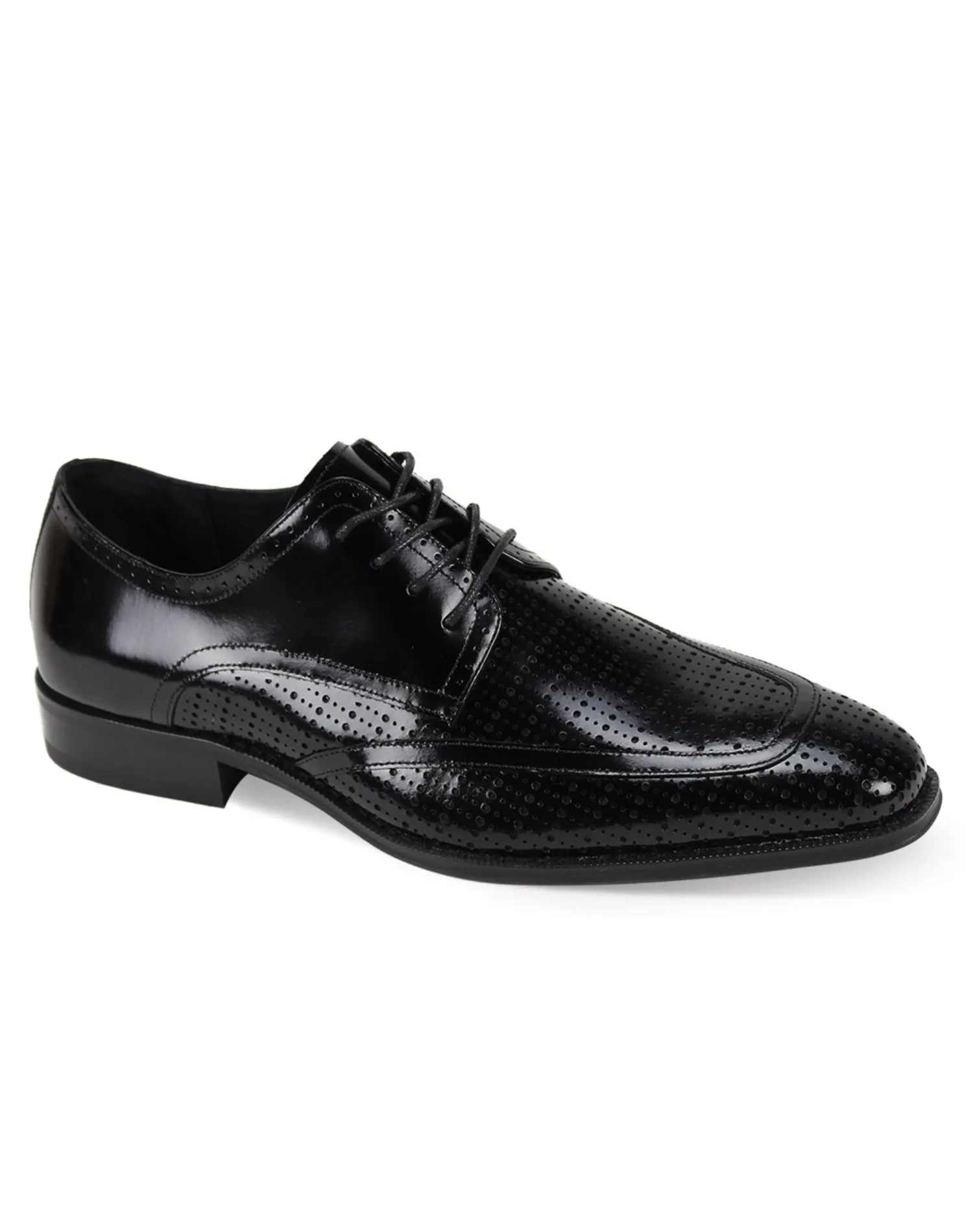 Giovanni Randolf Oxford Lace Up Dress Shoes - Black