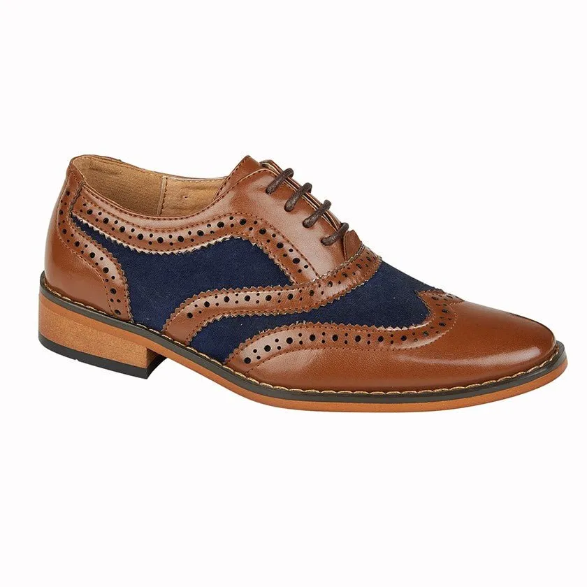 Goor B968BC Boys Brogue Oxford Shoe