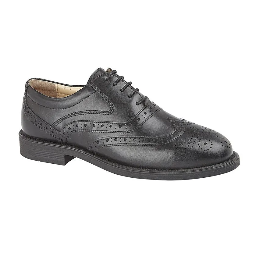 Grafters XM963A Mens Wing Cap Brogue Oxford Shoe
