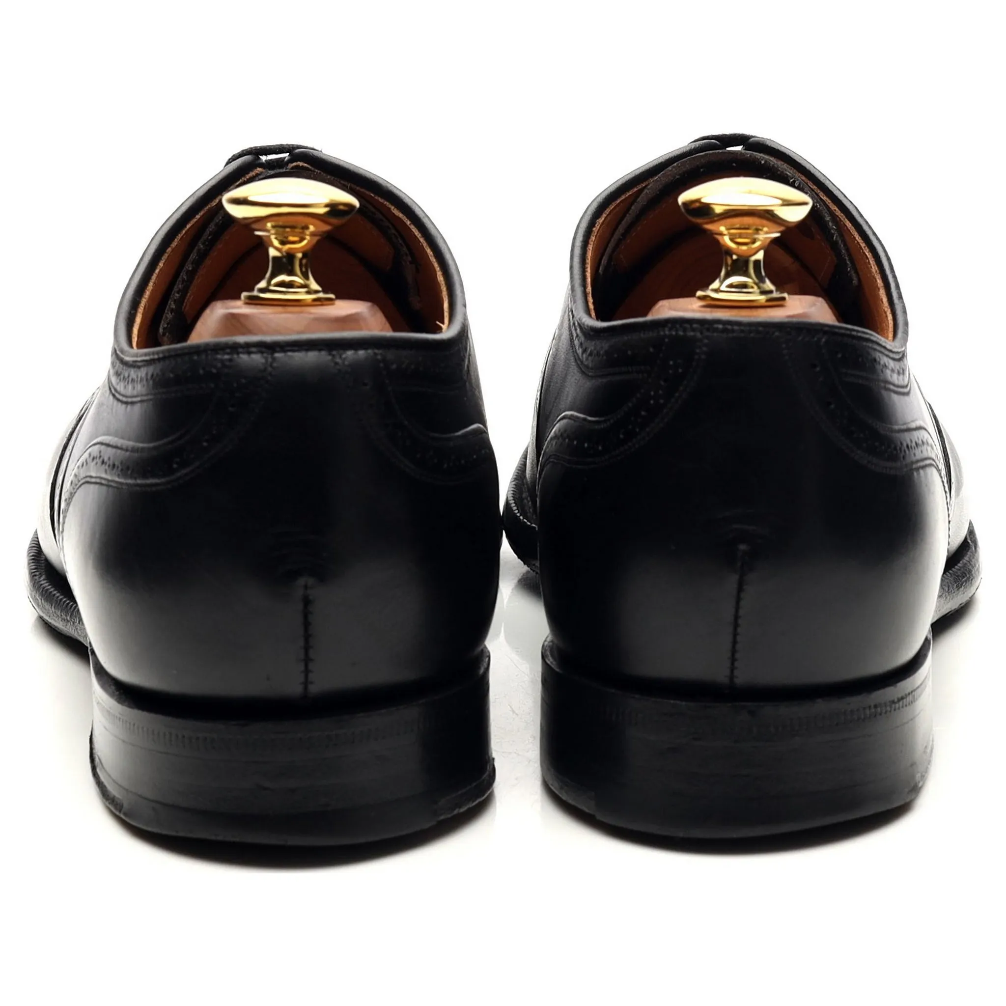 'Gunthorpe' Black Leather Oxford UK 6.5 G