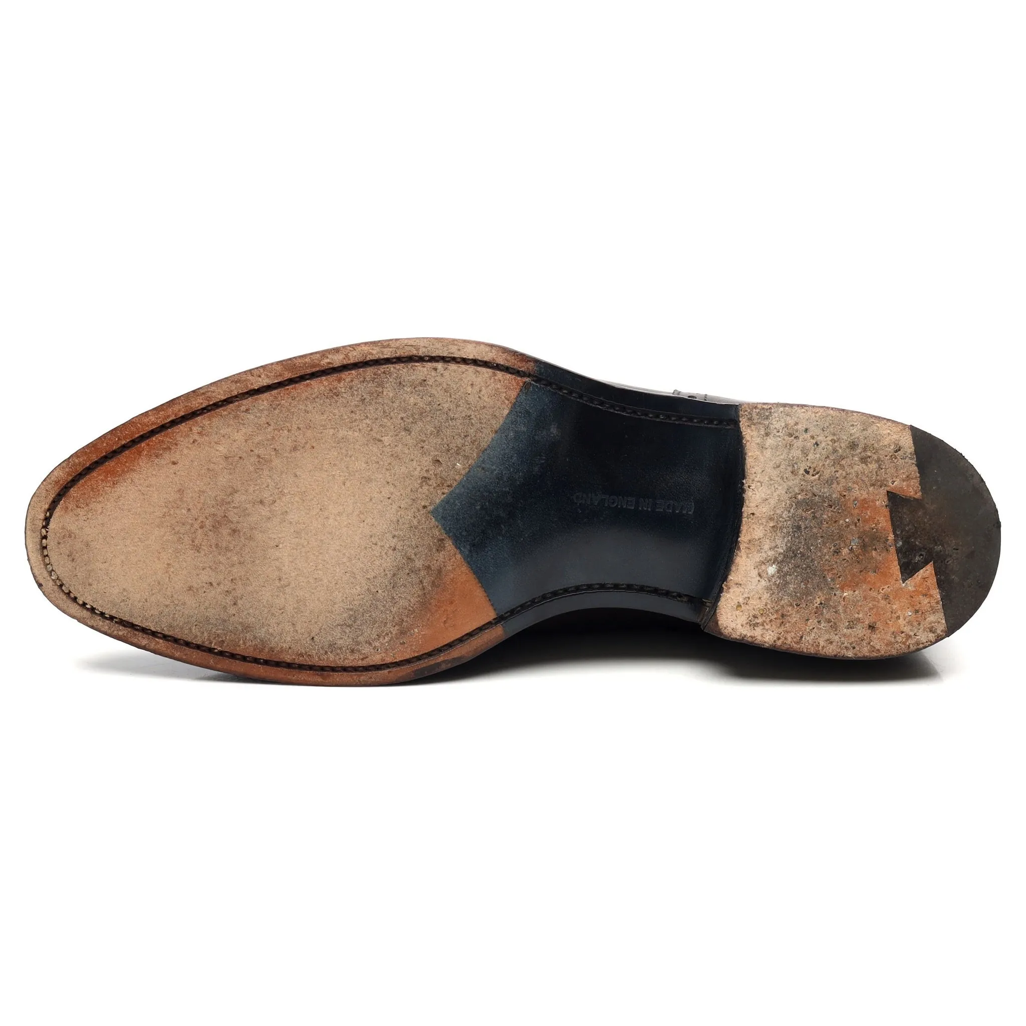'Hamilton' Dark Brown Leather Oxford UK 8.5