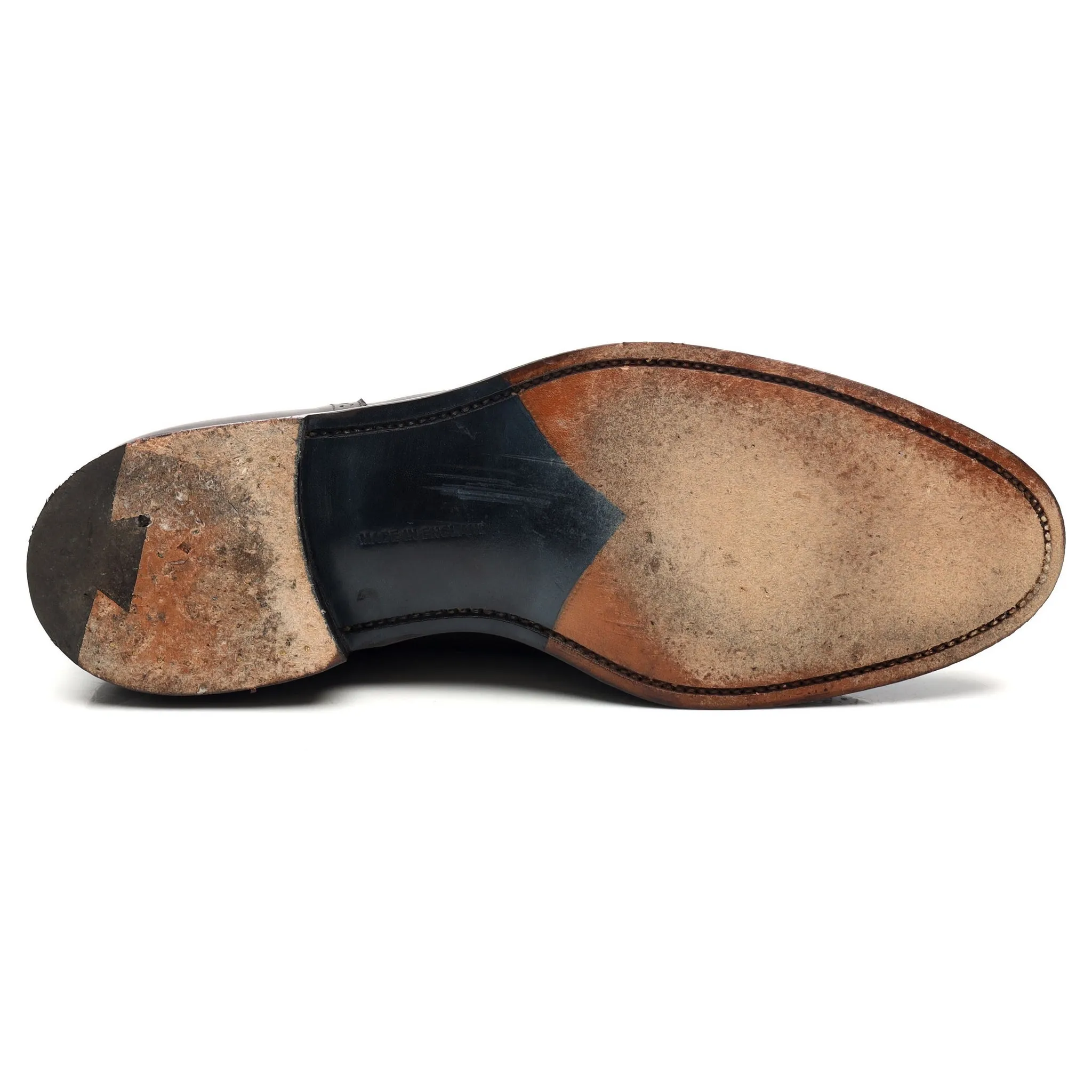 'Hamilton' Dark Brown Leather Oxford UK 8.5