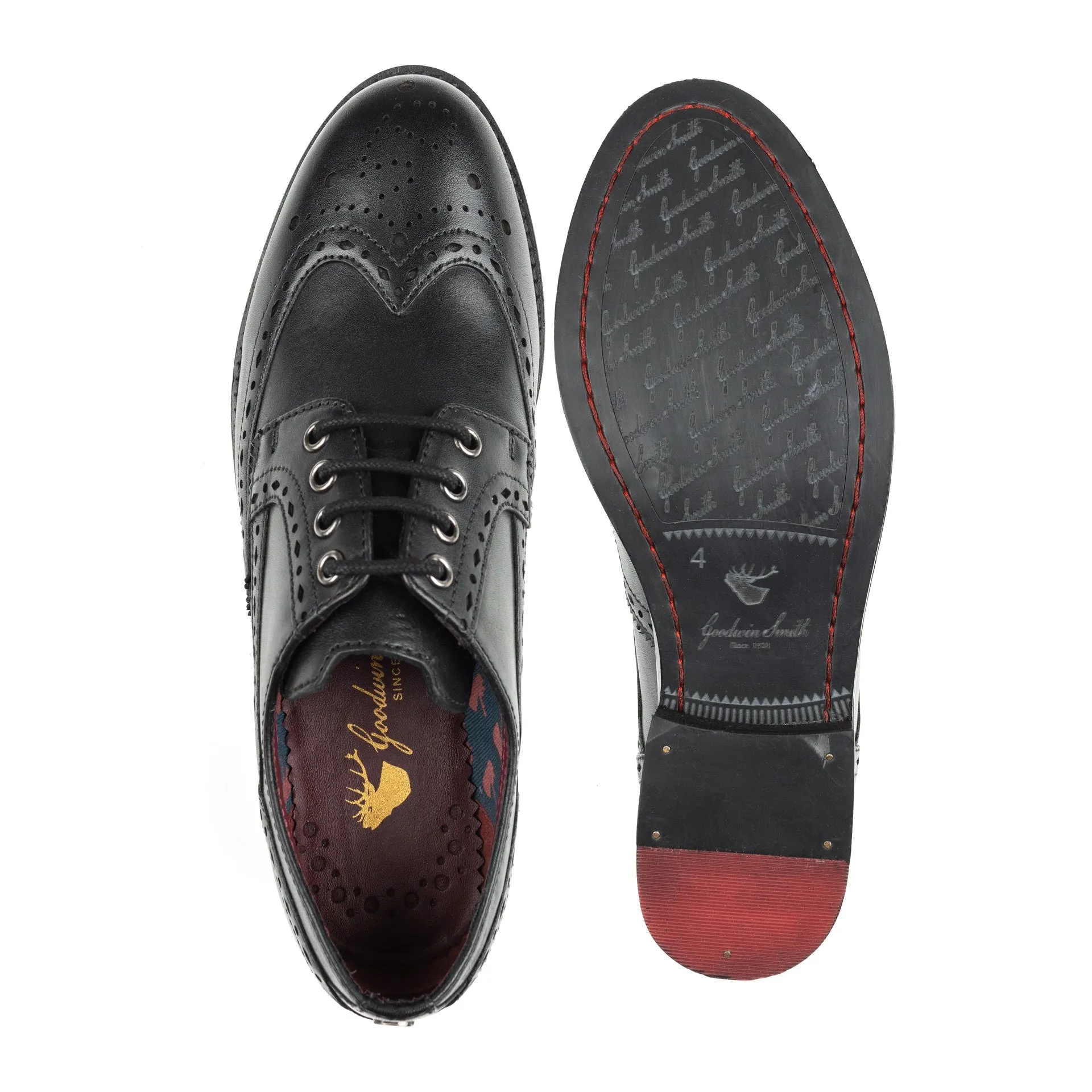 HANA 2.0 BLACK BROGUE