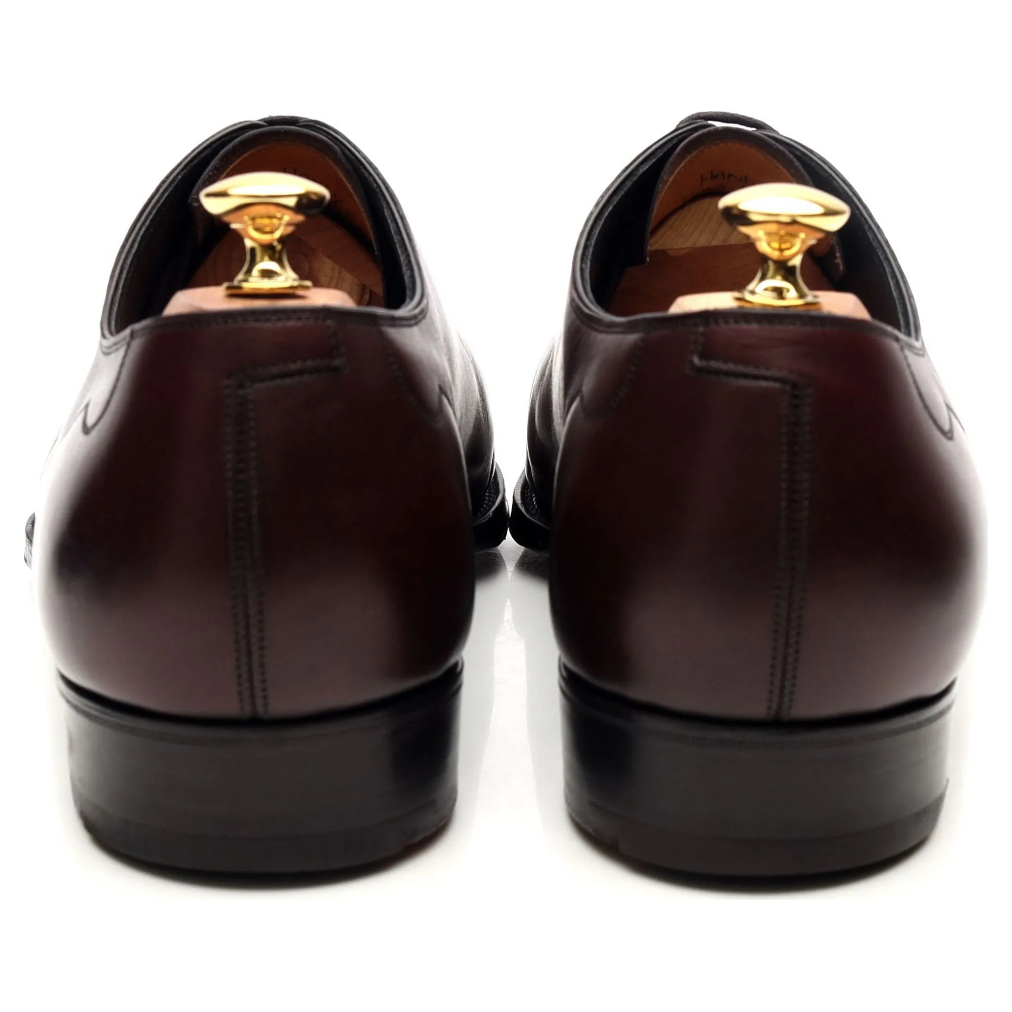 'Hanly' Burgundy Leather Oxford UK 11 F