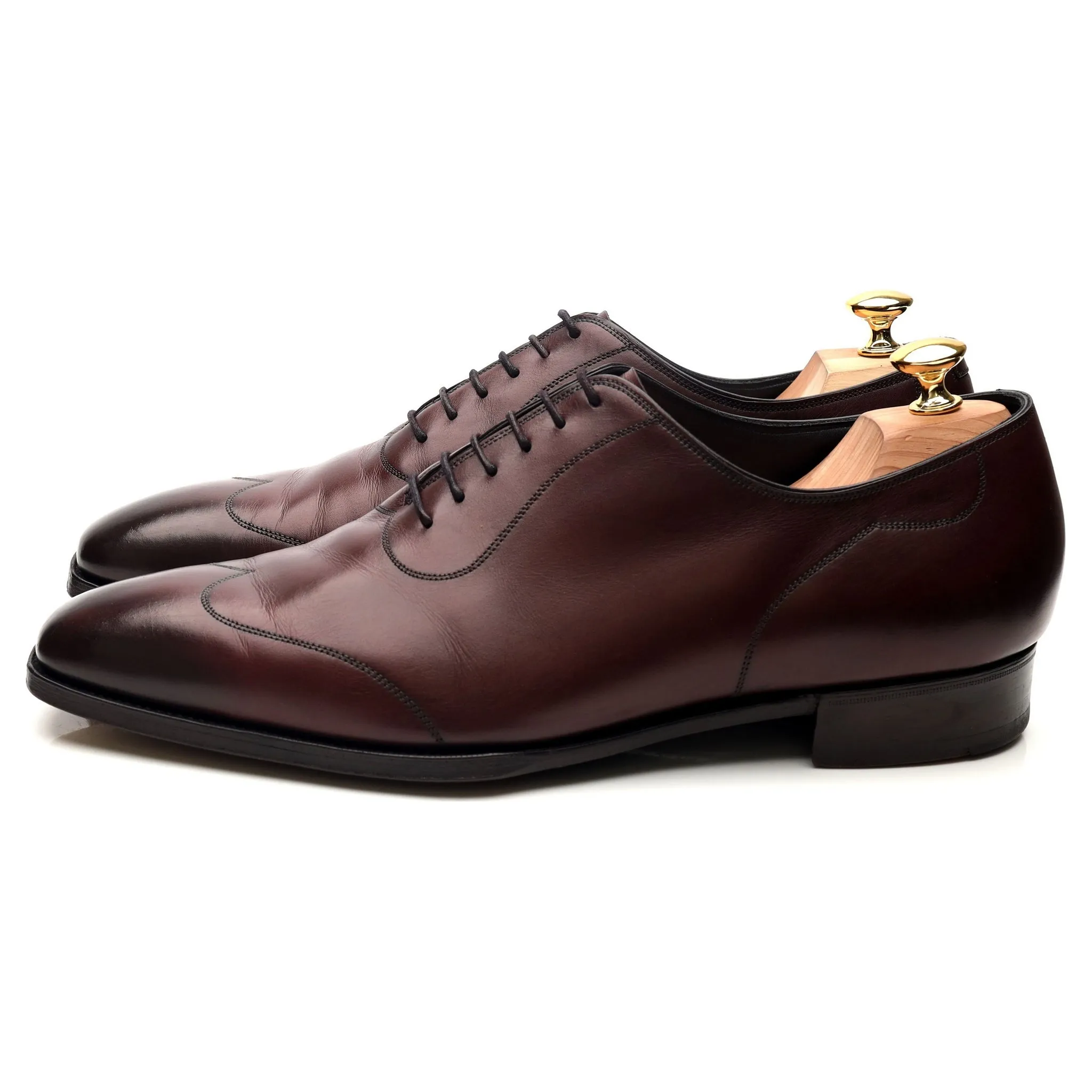 'Hanly' Burgundy Leather Oxford UK 11 F
