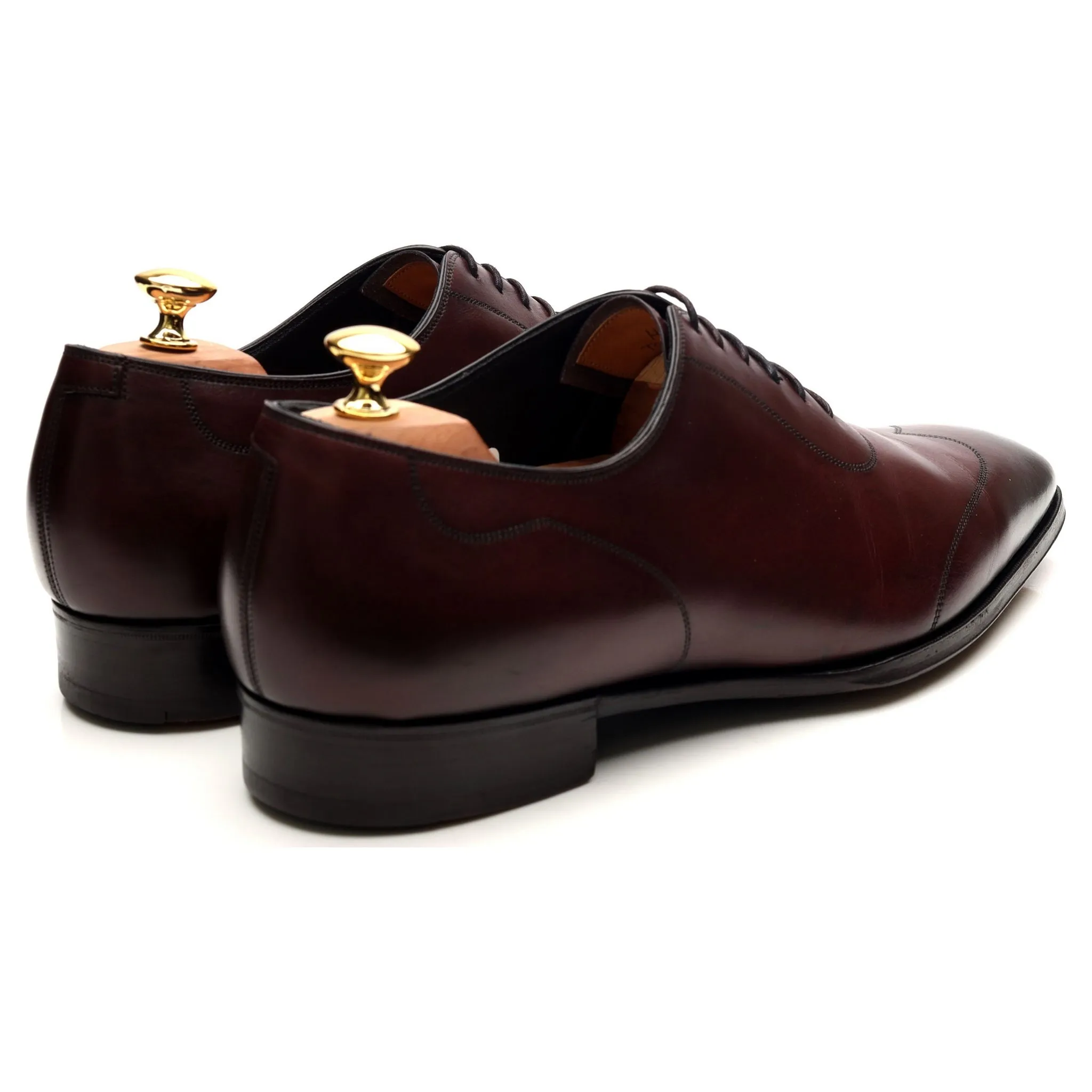 'Hanly' Burgundy Leather Oxford UK 11 F
