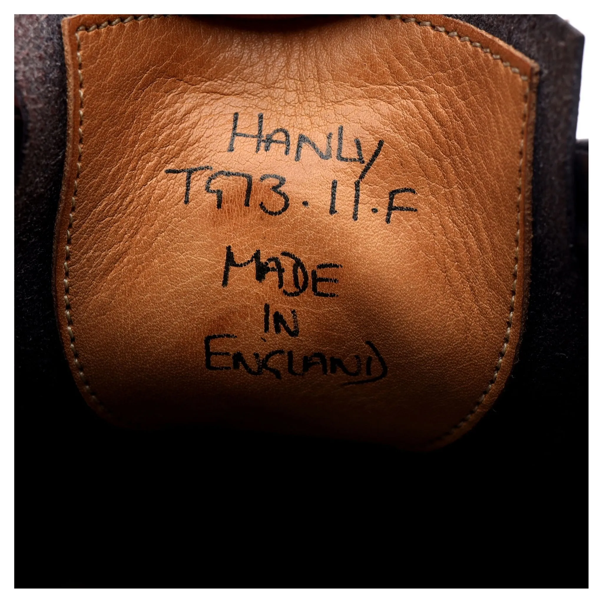'Hanly' Burgundy Leather Oxford UK 11 F