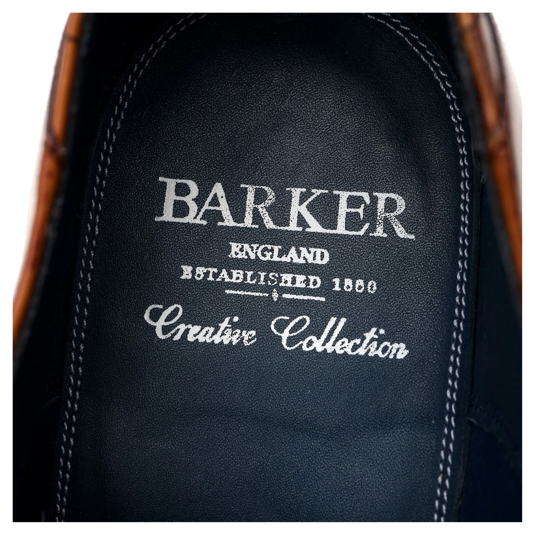 'Hector' Tan Brown Leather Oxford UK 7.5 F