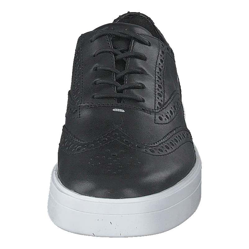 Hero Brogue Black Leather