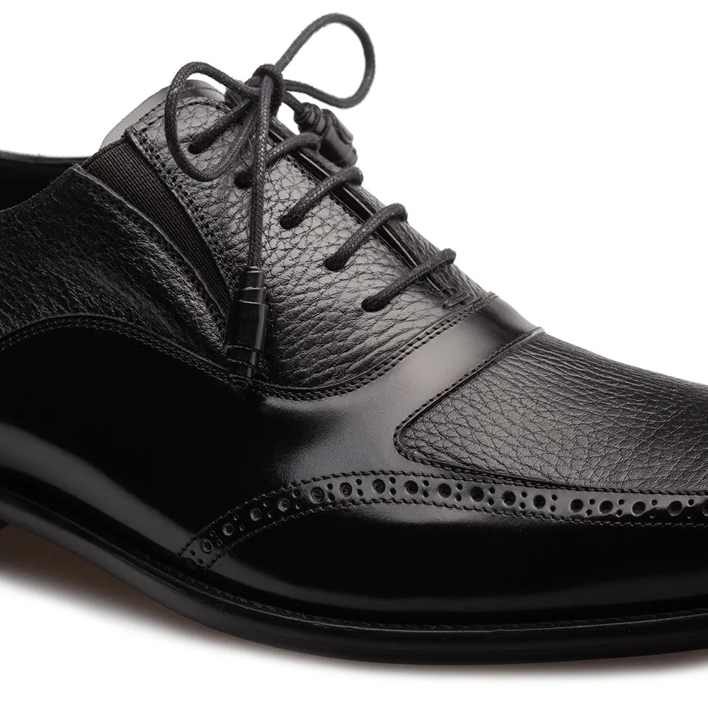 Hi-Shine/Textured Calf Oxford