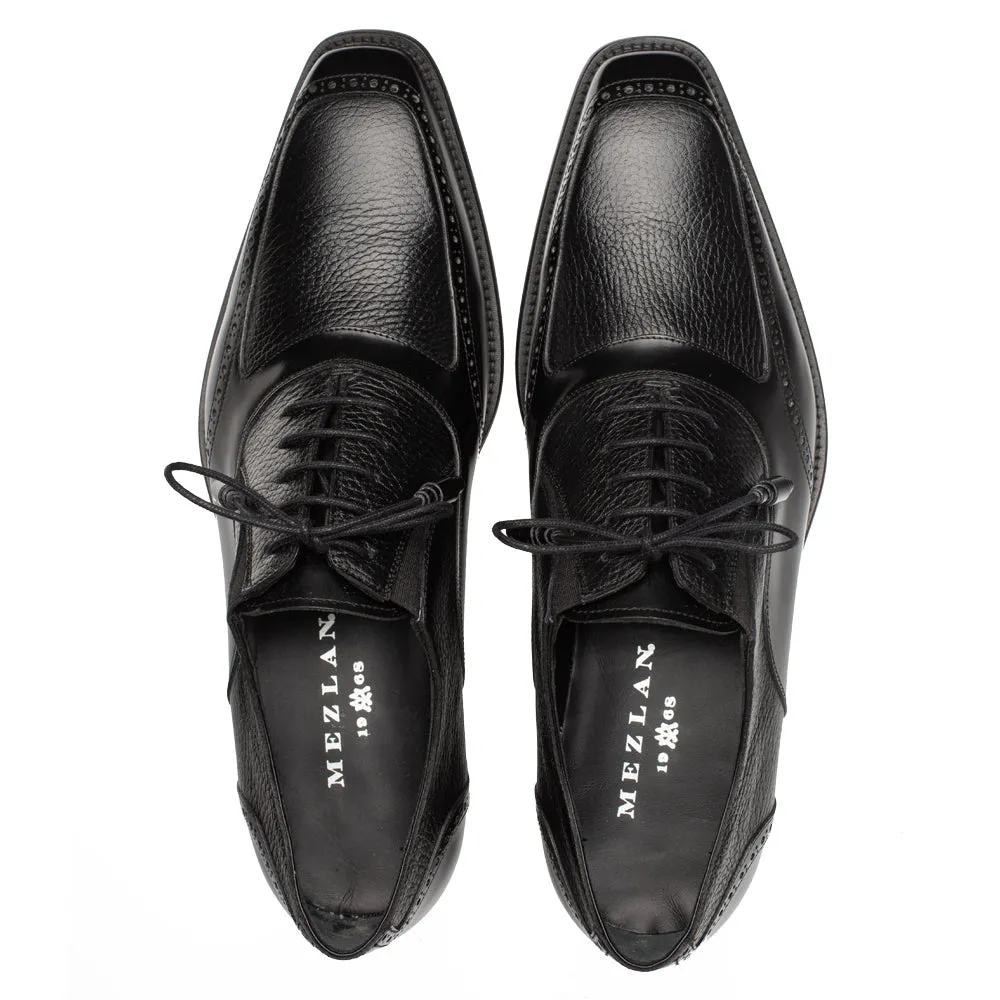 Hi-Shine/Textured Calf Oxford