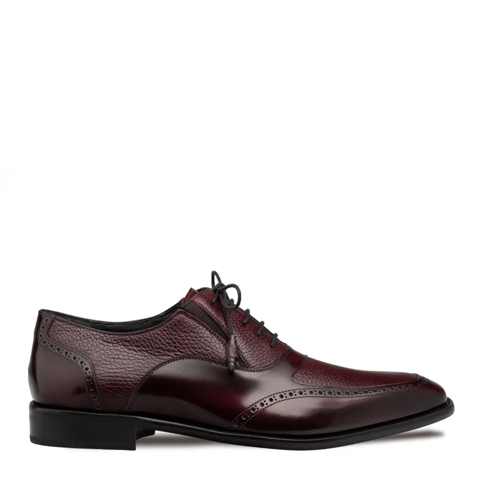 Hi-Shine/Textured Calf Oxford