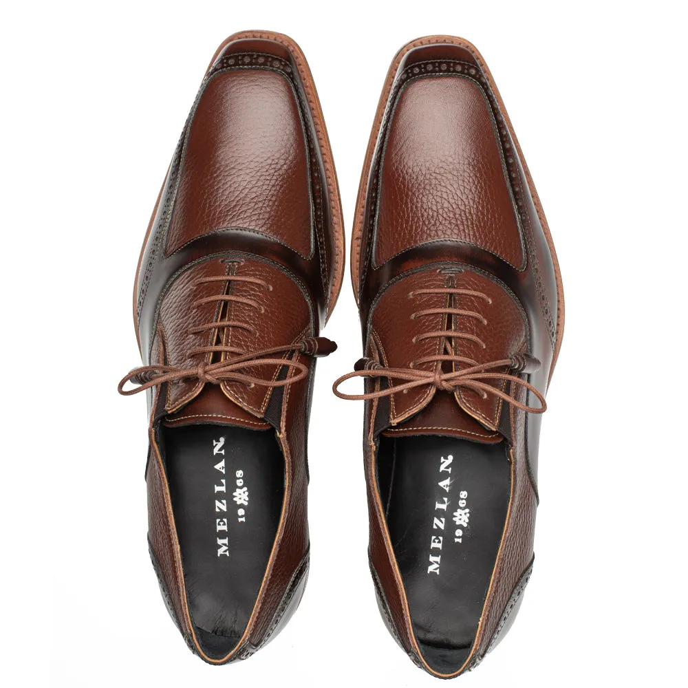 Hi-Shine/Textured Calf Oxford