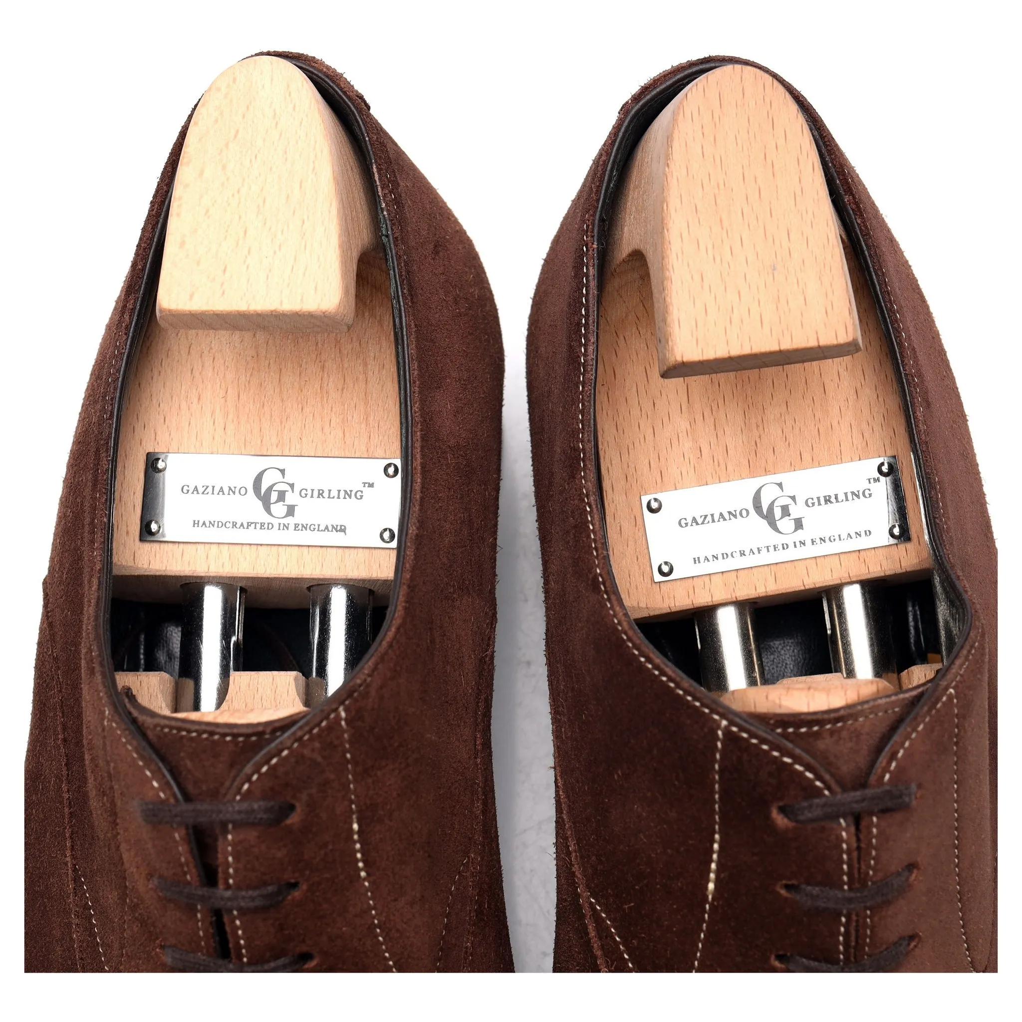 'Holden' Brown Suede Oxford UK 9.5 E
