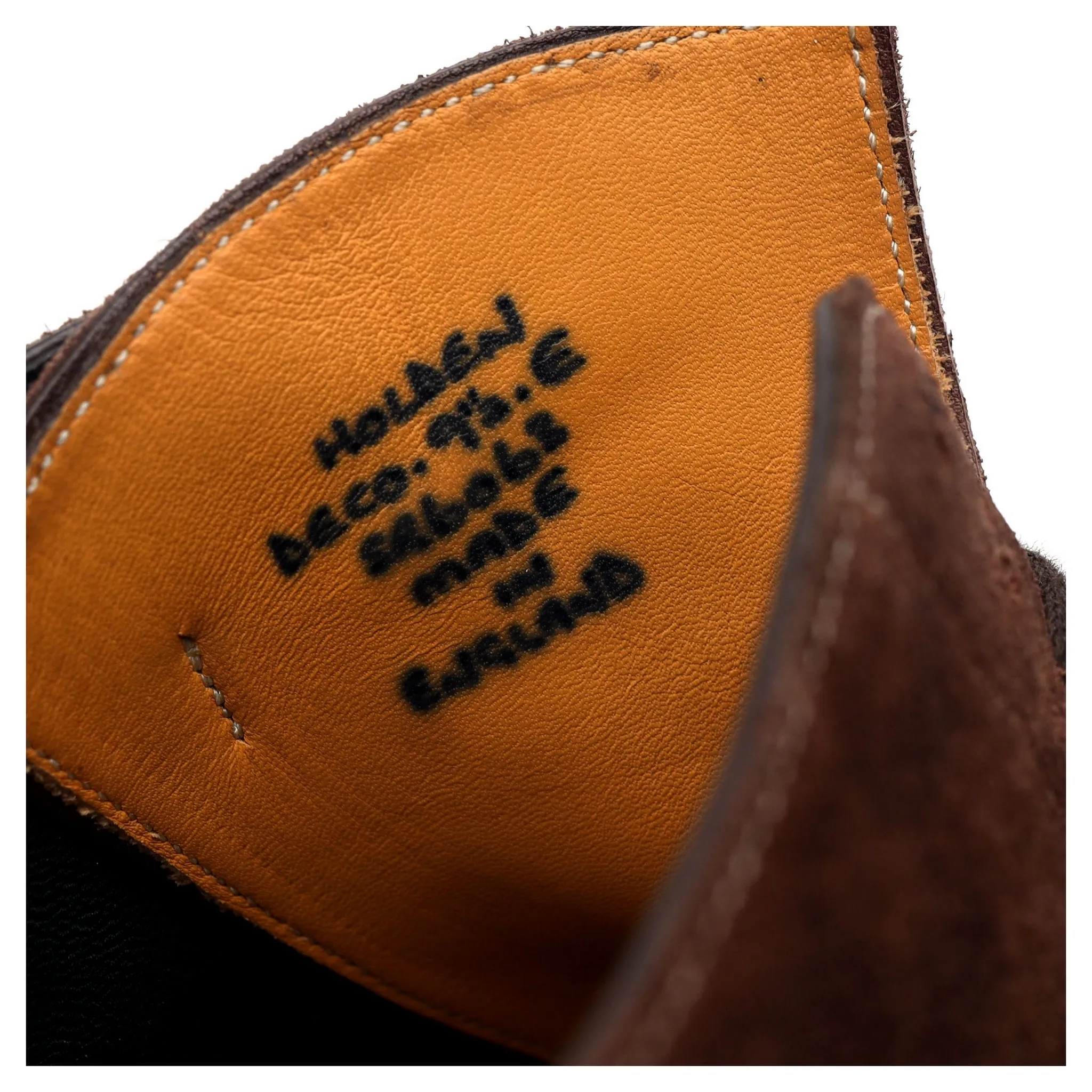 'Holden' Brown Suede Oxford UK 9.5 E