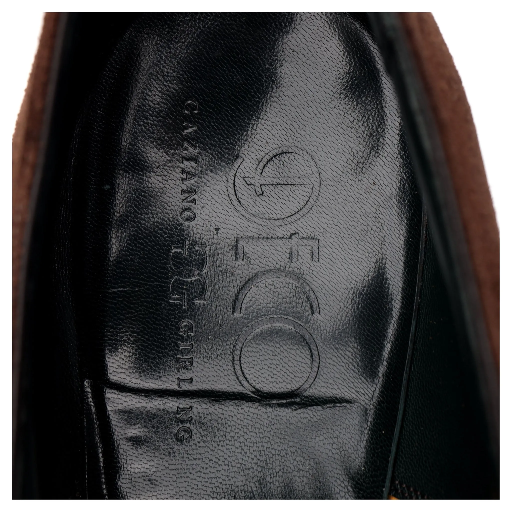 'Holden' Brown Suede Oxford UK 9.5 E