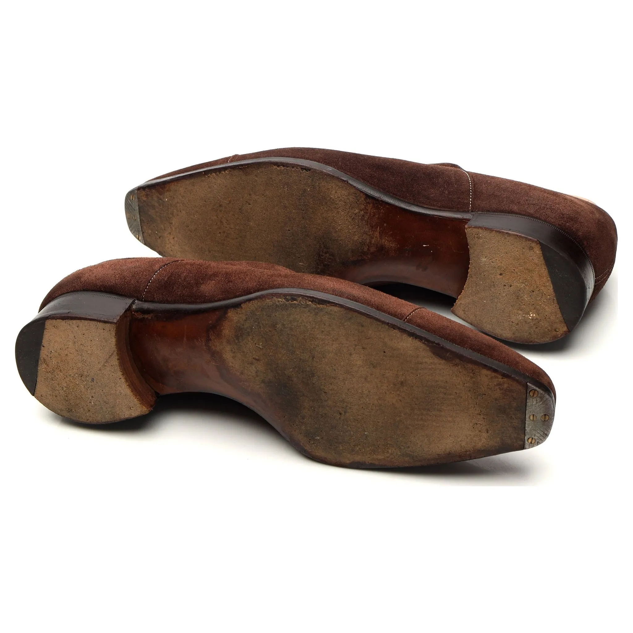 'Holden' Brown Suede Oxford UK 9.5 E