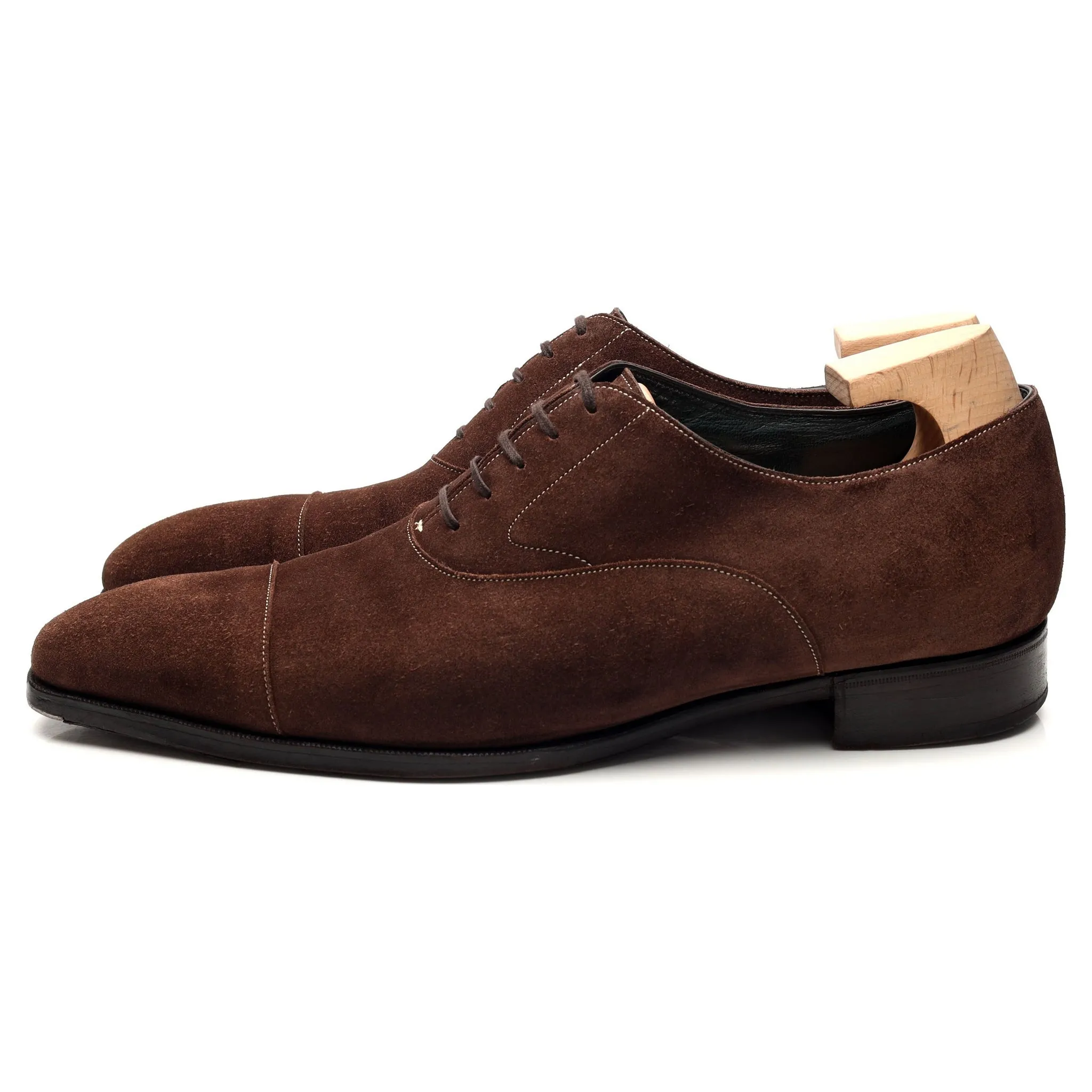 'Holden' Brown Suede Oxford UK 9.5 E