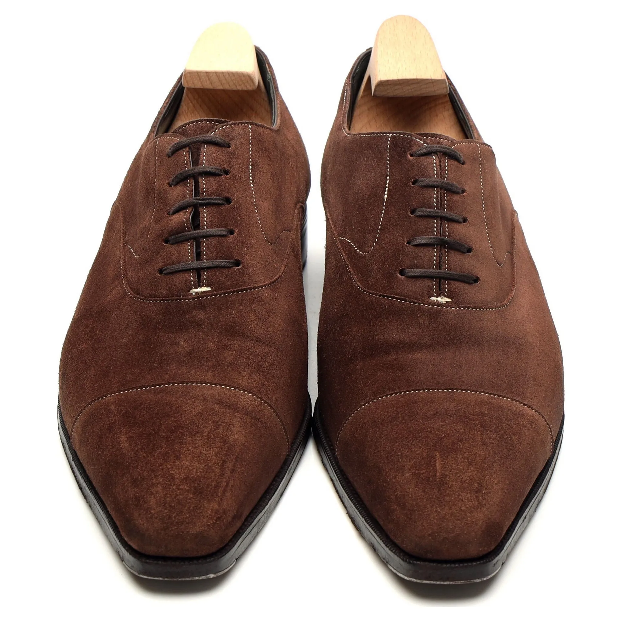 'Holden' Brown Suede Oxford UK 9.5 E